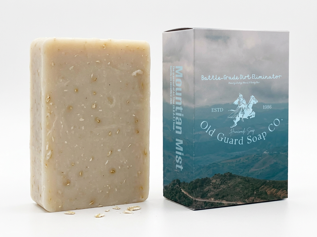 Mountain Mist – Fresh Pineapple Goat Milk Clay Soap (5oz)