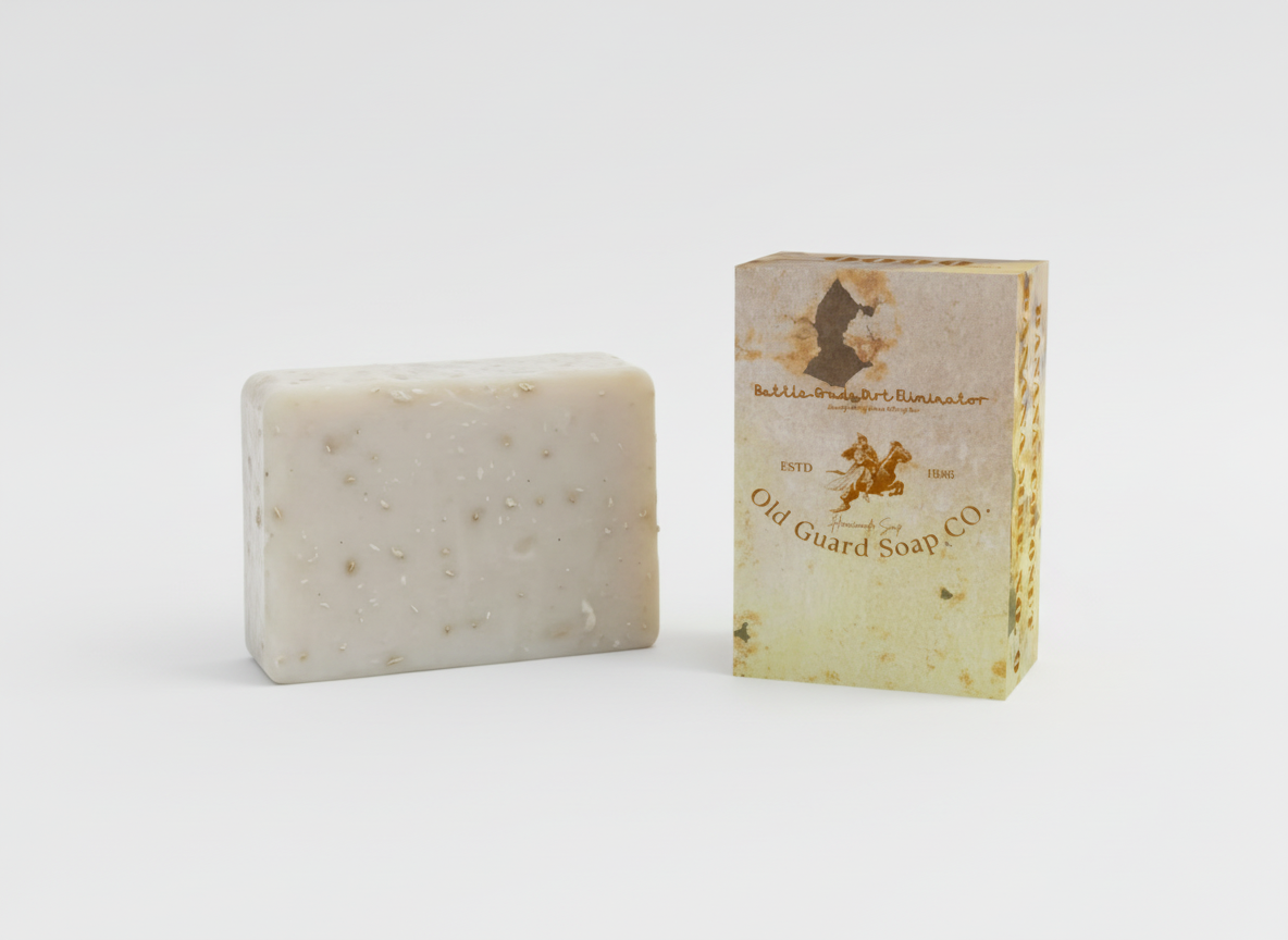 Banana MRE No. 9 – Banana Scent Goat Milk Clay Soap (5oz)